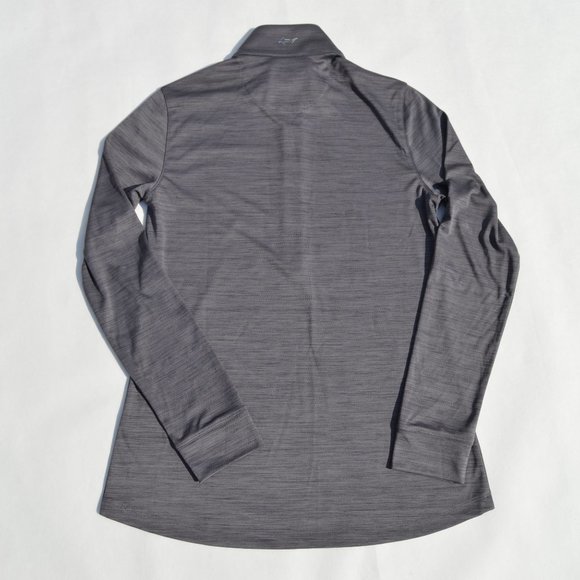Women's Greg Norman Utility 1/4 Zip Pullover Colors: Dark Heather Size M (New). - Picture 6 of 8